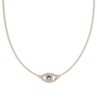 Palas Evil Eye Mykonos Gold Necklace