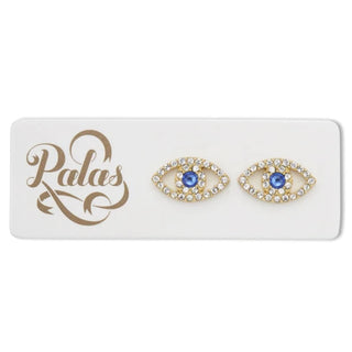 Palas Golden Soul Evil Eye Earrings