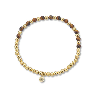 Palas Lotus Purity Bracelet - Luck - Tiger's Eye