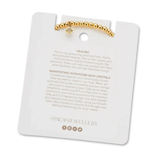 Palas Lotus Purity Bracelet - Prosperity - Pearl