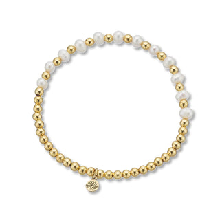 Palas Lotus Purity Bracelet - Prosperity - Pearl