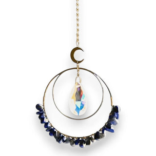 Aurora Suncatcher Lapis Lazuli - Peace & Spiritual Enlightenment