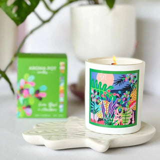 Deb McNaughton artist Soy Candle - Lime Basil + Mandarin