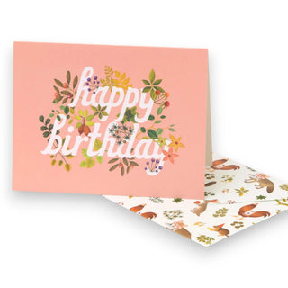 Greeting Card - Botanic Birthday