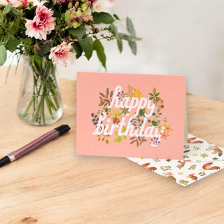 Greeting Card - Botanic Birthday