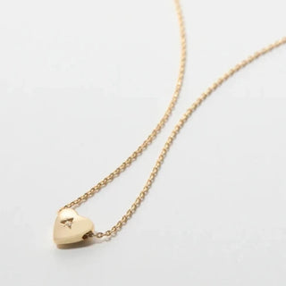 Bryan Anthonys Always In My Heart Gold Grief Necklace