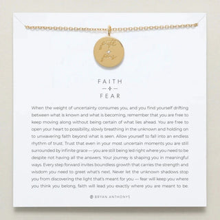 Bryan Anthonys Faith Over Fear - Necklace