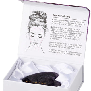 Summer Salt Body Crystal Gua Sha Amethyst