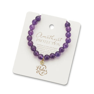 Energy Gem Bracelet - Protection - Amethyst