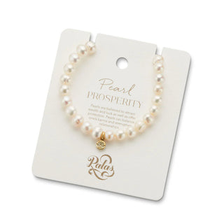 Energy Gem Bracelet - Prosperity - Pearl