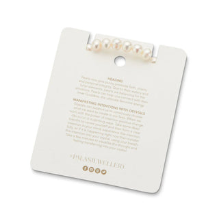Energy Gem Bracelet - Prosperity - Pearl