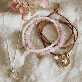 Energy Gem Bracelet - Love - Rose Quartz