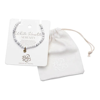 Healing Gem Bracelet - Serenity - White Howlite