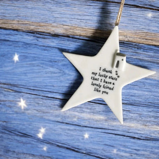 Hanging Star – I Thank My Lucky Stars