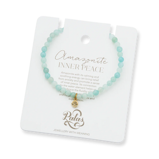 Healing Gem Bracelet - Inner Peace - Amazonite