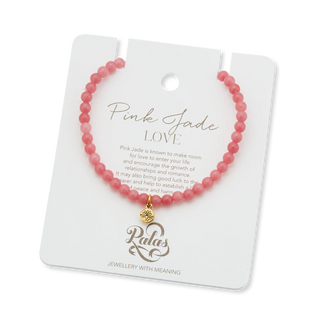 Healing Gem Bracelet - Love - Pink Jade