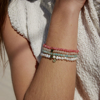 Healing Gem Bracelet - Healing - Peach Aventurine