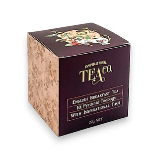 English Breakfast Inspirational Tea Bags - 10pk