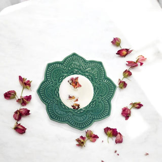 Shower Steamer Bowl - Jade Mandala