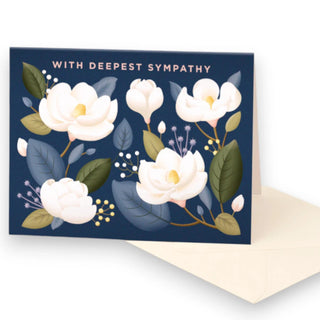 Greeting Card - Magnolia Sympathy