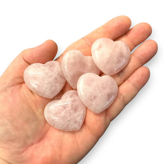 Mini Crystal Heart Rose Quartz - Love & Kindness