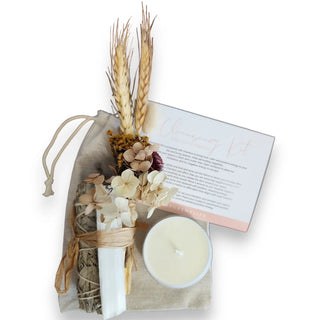 Nurture My Life Smudging Kit - Selenite for Serene Living