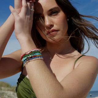 Palas Healing gemstone Bracelet Stack Lifestyle