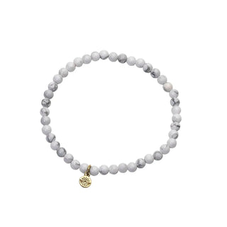 Healing Gem Bracelet - Serenity - White Howlite