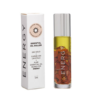 Summer Salt Body Essential Oil Roller Energy Red Jasper 10ml