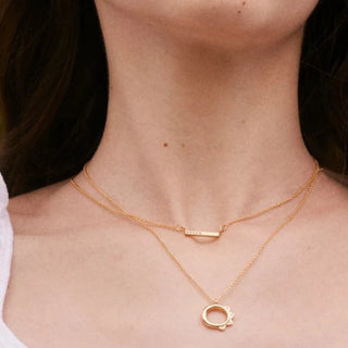 Bryan Anthonys Blank Slate - Necklace Gold