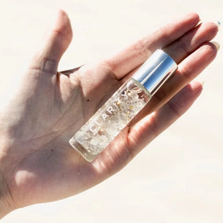 Summer Salt Body Essential Oil Roller Clarity Clear Quartz 10ml