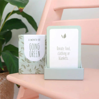 A Month Of Going Green Affirmation Cards