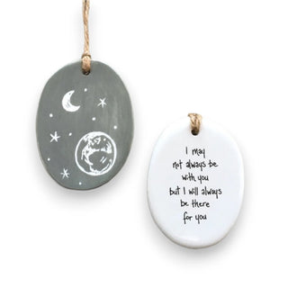 East Of India Sgraffito Hanger – I Will Always Be There For You