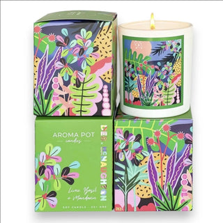 Deb McNaughton artist Soy Candle - Lime Basil + Mandarin