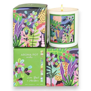 Deb McNaughton artist Soy Candle - Lime Basil + Mandarin