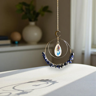 Aurora Suncatcher Lapis Lazuli - Peace & Spiritual Enlightenment