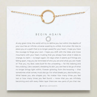 Begin Again - Necklace