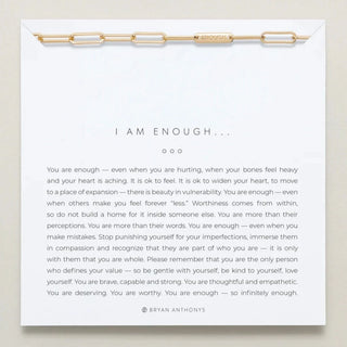 Bryan Anthonys I Am Enough Necklace