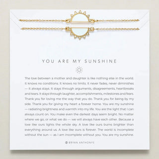 Bryan Anthonys You Are My Sunshine - Necklace