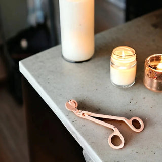 Nurture My Life Candle Wick Trimmer - Rose Gold