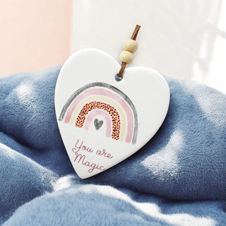 Ceramic Hanging Heart - You Are Magic