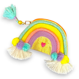 Rainbow Coin Purse - Citrus