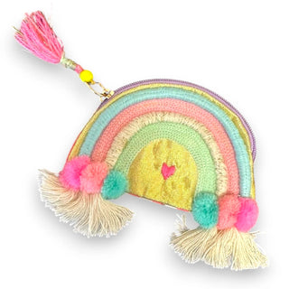 Rainbow Coin Purse - Pastel