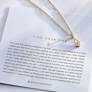 Find Your Fire - Necklace (14k Gold)