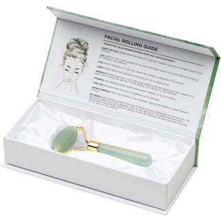 Summer Salt Body Crystal Face & Body Roller Spiky Green Jade