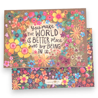 Greeting Card - You Make The World A better Place