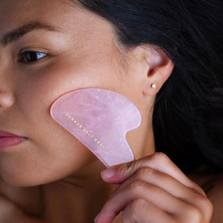 Crystal Gua Sha - Rose Quartz