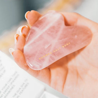 Crystal Gua Sha - Rose Quartz