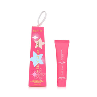 Hanging Christmas Hand Cream - Blackcurrant & Amber