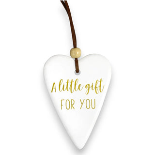 Ceramic Hanging Heart - Gift For You